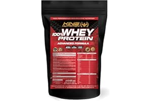KINGNUTRITION 100% Whey Protein King Nutrition Proteina Concetrada 80% (Chocolate, 1kg)