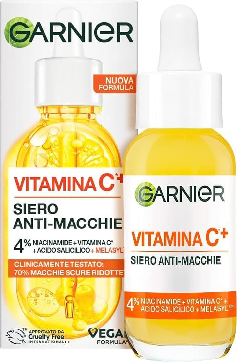 Avis d'Expert & Test Approfondi : Garnier Siero Viso Vitamina C Anti-Macchie Il (Sélection)