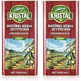 Kristal Nat&uuml;rel Sızma Zeytinyağı 5 L Teneke Dg X 2 Adet