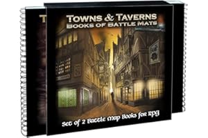 LOKE BATTLEMATS Towns & Taverns Books of Battle Mats