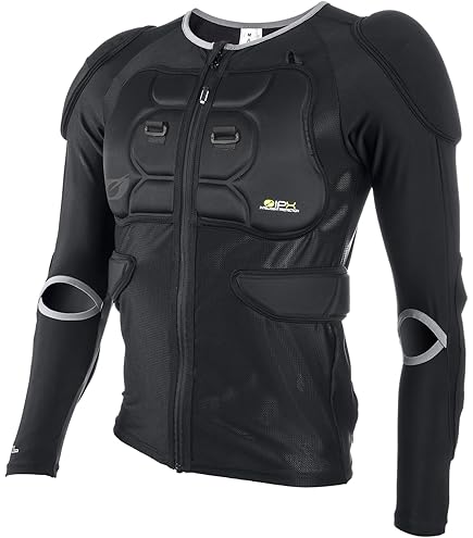 O'NEAL Beschermer Jas| Motorcross Enduro Motorfiets| 4-way Stretch Mesh/Lycra, met Polyurethaan schuim, Biofoam vulling| BP Beschermer Jas| Volwassene| Zwart| Maat XL