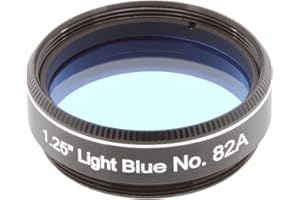 Explore Scientific 0310265 Filter 1.25 Inch Light Blue No. 82A for Telescopes
