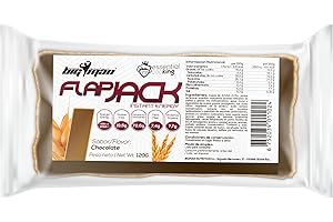 BIG MAN BigMan | FlapJack 12 Unidades 120g | Barritas de Avena Natural | Barrita de Alta Carga de Carbohidratos | Extra de Calorias Deporte Resistencia (Chocolate)