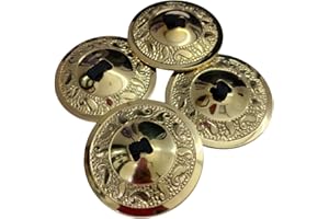 Wevez® 2 Paar/4 Stück American Belly Dance Finger Zills/Sagats/Becken