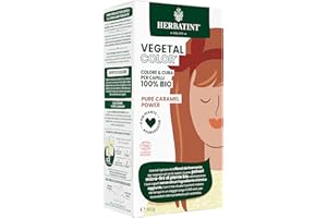 Herbatint Vegetal Color – Colorazione vegetale 100% naturale e bio PURE CARAMEL POWER – Caramello 100 gr