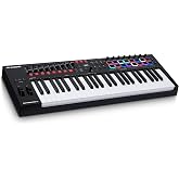 M-AUDIO Oxygen Pro 49-49 Key USB MIDI Keyboard Controller, Rhythm Pads, MIDI Assignable Buttons, Buttons, Faders and Summer