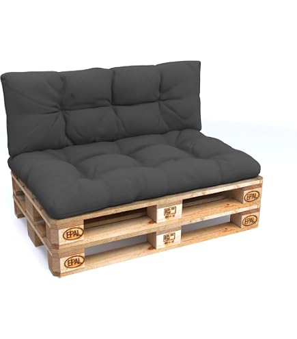 Gardenista Palettenkissen Mit Rückenlehne Outdoor  Produktbild-Vorschau 5