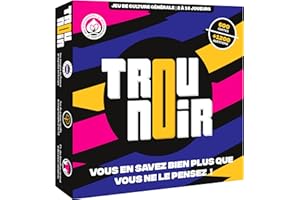 ATM GAMING Trou Noir - Jeu de Societe - Jeu d'ambiance et de Stratégie - Quiz Culture Générale Entre Amis ou en Famille - Jeu de Société Adulte - 2 à 16 Joueurs - Jeu de Cartes dès 14 Ans