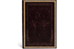 book Carnet PAPERBLANKS ligné - Midi 130×180mm - Reliure Classique à l'Ancienne série Noir Marocain