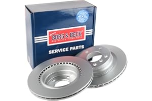 Borg & Beck BRAKE DISC PAIR BMW 120d 04-