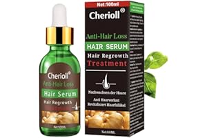 CHERIOLL Sérum de Croissance de Cheveux,Anti Chute Cheveux, Serum Cheveux, Traitement Anti Chute Cheveux, pour la perte de cheveux, l'épaississement et la repousse, le traitement de perte de cheveux