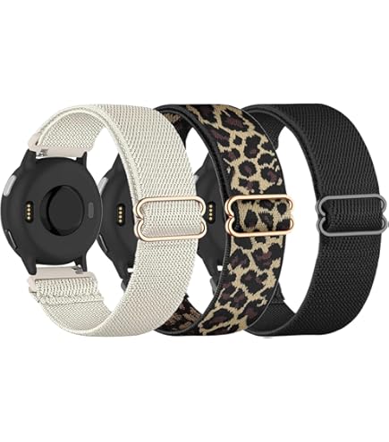 TRUMiRR Armband voor de Garmin Vivomove Sport / Venu Sq / Venu 2 en Music, gaaswerk van roestvrij