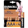 Duracell Plus Power Batteries AAA, Pack of 4
