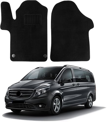 Rubbermatten voor Mercedes Vito 5 L Tourer Select 2022-> van premium
