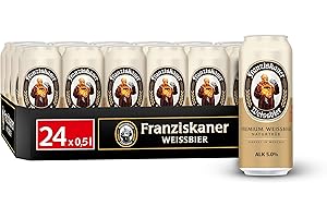 ‎FRANZISKANER Franziskaner Hell Weizenbier Dose (24 x 0.5 l)