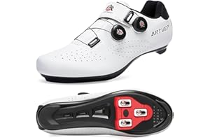 ARTVEP Herren Radschuhe Damen MTB Fahrradschuhe Kompatibel mit Look SPD SPD-SL Delta Lock Pedal Reitschuhe Kompatibel mit Peloton Schuhen