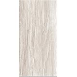 Panorama Alfombra Vinílica Textura Madera Beige 60x110 cm - Alfombra en Vinilo - Alfombra Salón Antideslizante, Antihongos e 