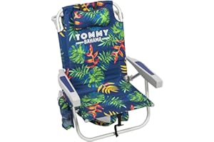 Tommy Bahama Strandkorb mit 5 Positionen (grüne Blätter)