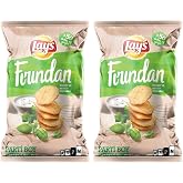 Lay&rsquo;s Fırından Yoğurt ve Mevsim Yeşillikli Patates &Ccedil;erezi Parti Boy 134 g 2li paket