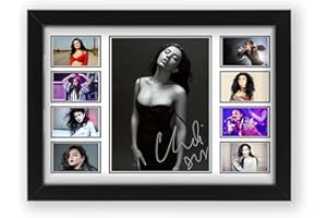 AllStarMedia Charli XCX Merchandising – Souvenirs pour fans de collection, articles dédicacés et signés (encadré A4 (30 x 21 cm)