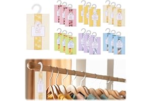 KFDDRN Wardrobe Fresheners, 18pcs Scented Sachets for Wardrobes And Drawers, Wardrobe Scent, Drawer Fresheners, Lavender, Jasmine, Lily, Rose, Ocean, Lemon For Closet, Shoe Rack