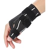 YIIFELL Adjustable Thumb Brace - Ferula Rizarthrosis Thumb for Tendonitis Quervain, Arthritis and Sprains Pain Relief - Right