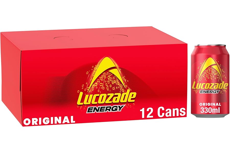 Lucozade Energy Drink Original 12x330ml multipack