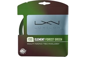 ‎LUXILON Luxilon Unisex-Adult Element Forest Green 130 Tennisschlägersaite