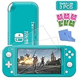Verre Trempé pour Switch Lite [3 Pièces] Anti Rayures Ultra Résistant HD Transparent Protection écran pour Switch Lite