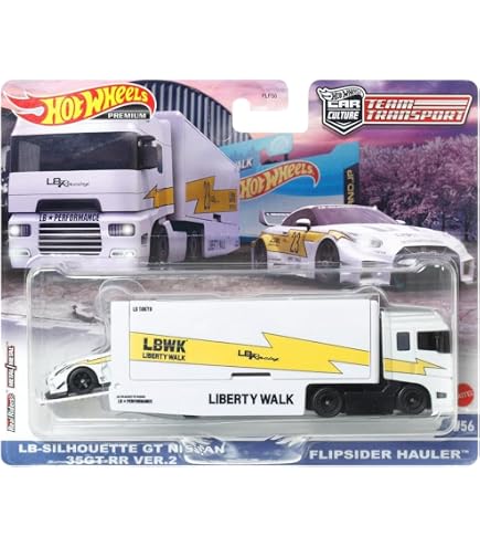 ミニカー Hot Wheels Team Transport LB-ER34 Hot Wheels LB-ER34 Super Silouette Nissan Skyline Fleet Street