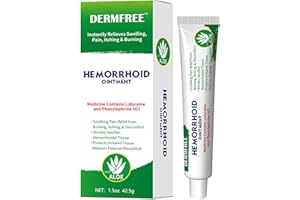 SHILEOO Hemorrhoid Cream 42.5g - Relieves Discomfort and Soothes Itching of Hemorrhoids, Suitable for Shrinking Hemorrhoids