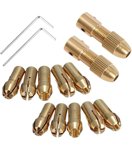 Haut Quty 0.5-3Mm Petit Foret électrique Pince De Serrage Micro Foret Hélicoïdal Set Outil 5pcs / Set