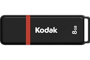 KODAK - Usb2.0 k100 8gb 8gb Negro Unidad Flash USB - Memoria USB (USB 2.0, Type-a, Tapa, Negro, ampolla)