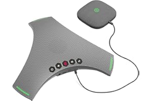 Matosio Octopus Ultra, Altavoz y Microhpone de conferencia con micrófono de extensión, reducción de ruido y eco, conexión Bluetooth, USB y conexión en margarita