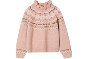 VERTBAUDET Pull Jacquard détails Brillants Fille