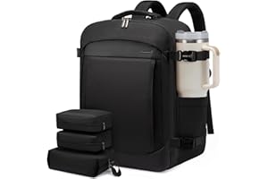 LOVEVOOK Handgepäck Reiserucksack, Reiserucksack Herren Damen Groß, Laptop Rucksack Daypack Backpack Kofferrucksack mit Laptopfach, Travel Backpack Carry On Luggage für Business Trip