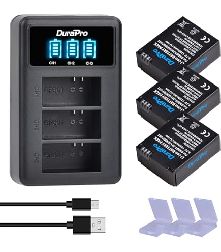 Otech Akku Für GoPro Hero 3 - Hochwertiger Ersatzakku Mit Langer Lebensdauer