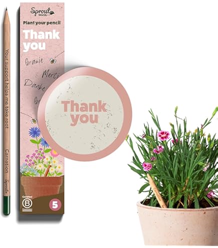 SproutWorld Potloden, Plant A Tree Edition, grafietpotlood met