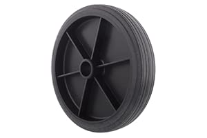 WAGNER DESIGN YOURSELF WAGNER Roue à disque plein - Diamètre 175 x 35 mm - Trou d'axe Ø 20 mm - Plastique noir - Charge maximale 80 kg - 03817501