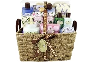 GLOSS ! MAKE UP & ACCESSOIRES Confezione Regalo per Donna | Prodotti da Bagno al Profumo di Lavanda, Tè verde Rosa | Regalo Compleanno per Donne | Cestino di Bellezza, Cura e Benesserey |Regali per Lei | PROFUSION