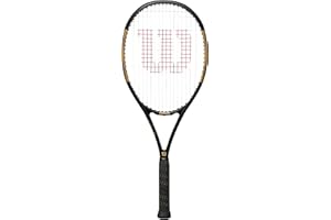 Wilson Serena Elite 103 - Racchetta da tennis per adulti, colore: Nero/Oro