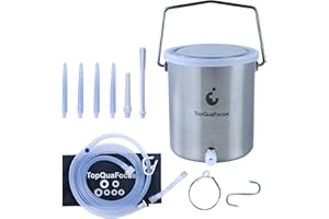 TopQuaFocus Juego de 2 litros de enema para limpieza intestinal Shower Enemas reutilizable acero inoxidable colon enema cubo
