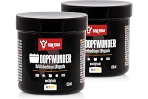 BBQ-Toro DOPFWUNDER - Die Dutch Oven Einbrenn- & Pflegepaste | 2X 250 ml | Paste für Pflege von Gusseisen Grillzubehör | Einbrennpaste auch für Grillrost, Grillplatte, Grillpfanne und mehr