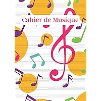 Cahier De Musique 21x29,7: Cm |Carnet Grand Format A4 | Partitions 12 Portées | Grands Carreaux Seyès Pour Solfége Et Chant | Enfant, Trompette (French Edition): 9798464638556: Belisle, Anna-Audrey