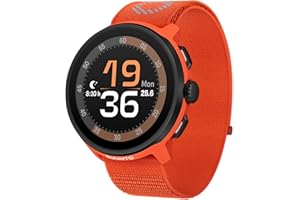 SUUNTO RUN Orologio Sportivo da Corsa, 1,32" AMOLED Touchscreen, Tracker Attività, Smartwatch per Running, GPS Dual Band, Monitoraggio della Frequenza Cardiaca/Sonno, 12 Giorni di Autonomia, Musica