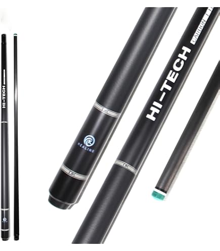 Stecca Da Biliardo OKHEALING In Fibra Di Carbonio - 12.4mm, 1/2 Sezione, 147cm, Precisione Professionale