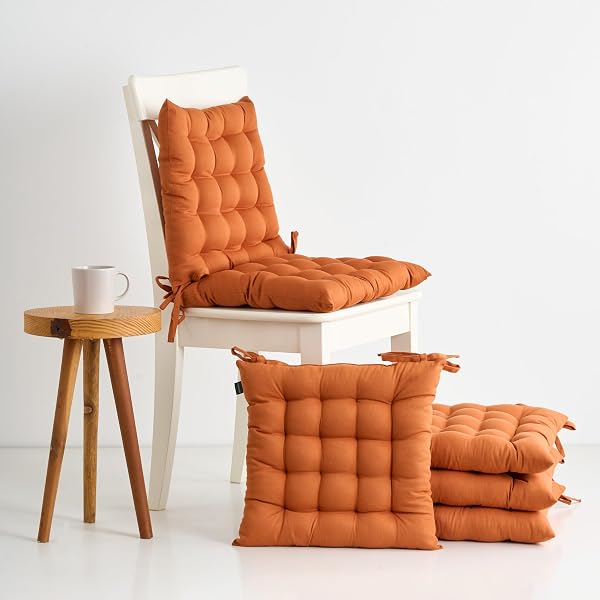 Buy Ikea Malinda Chair Cushion, Light brown40/35x38x7 cm Online at