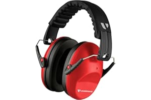 Vanderfields Casque Anti Bruit Enfant, 26dB SNR, Casque Anti-bruit Réglable et Pliable Pour Enfants 3-16 Ans, Protection Auditive pour Autisme, TDAH, Concerts, Feux d’Artifice et Voyages