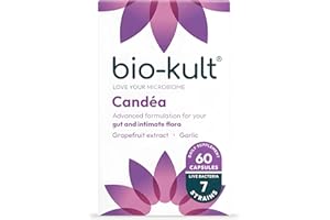 Bio-Kult Candéa Advanced Live Bacterial Formulation for Intimate Flora with Garlic and Grapefruit Extract - 60 Capsules