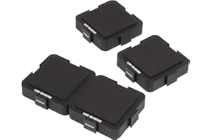 Trend Blocs de Serrage Emboîtables, Pack de 4, Fixation des Pièces, Antidérapant, LOC/BLK/PK1